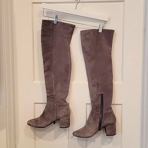 COLE HAAN -Boots Suede Gray